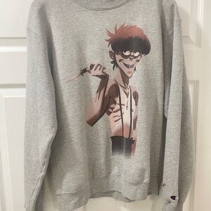 Murdoc GORILLAZ G Foot sweater champion size M